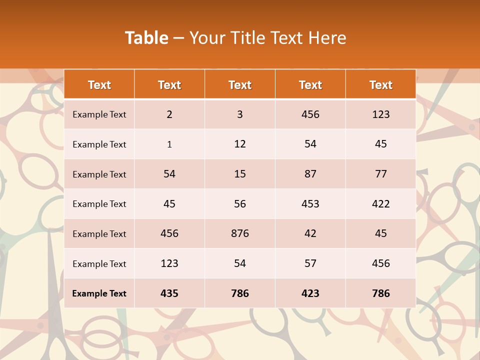 Cover Barbershop Fabric PowerPoint Template