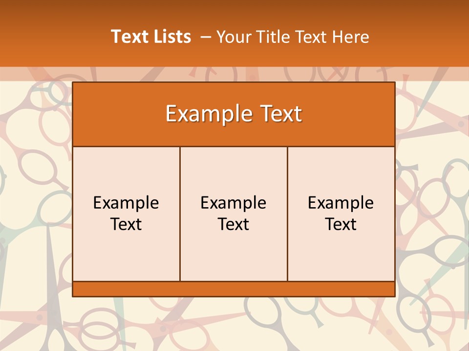 Cover Barbershop Fabric PowerPoint Template