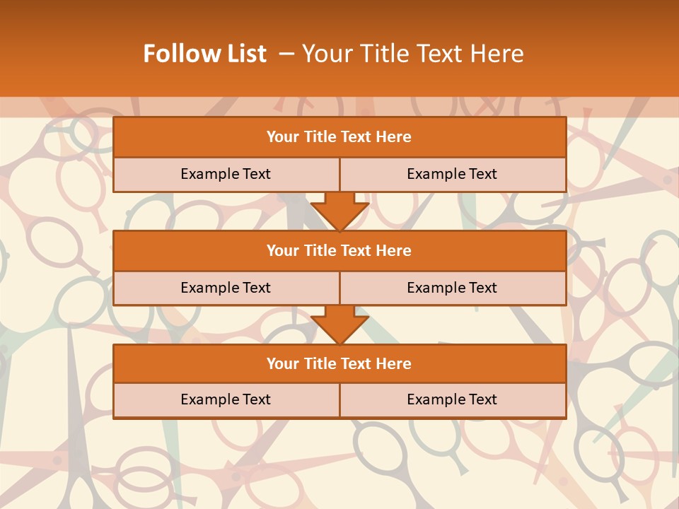 Cover Barbershop Fabric PowerPoint Template