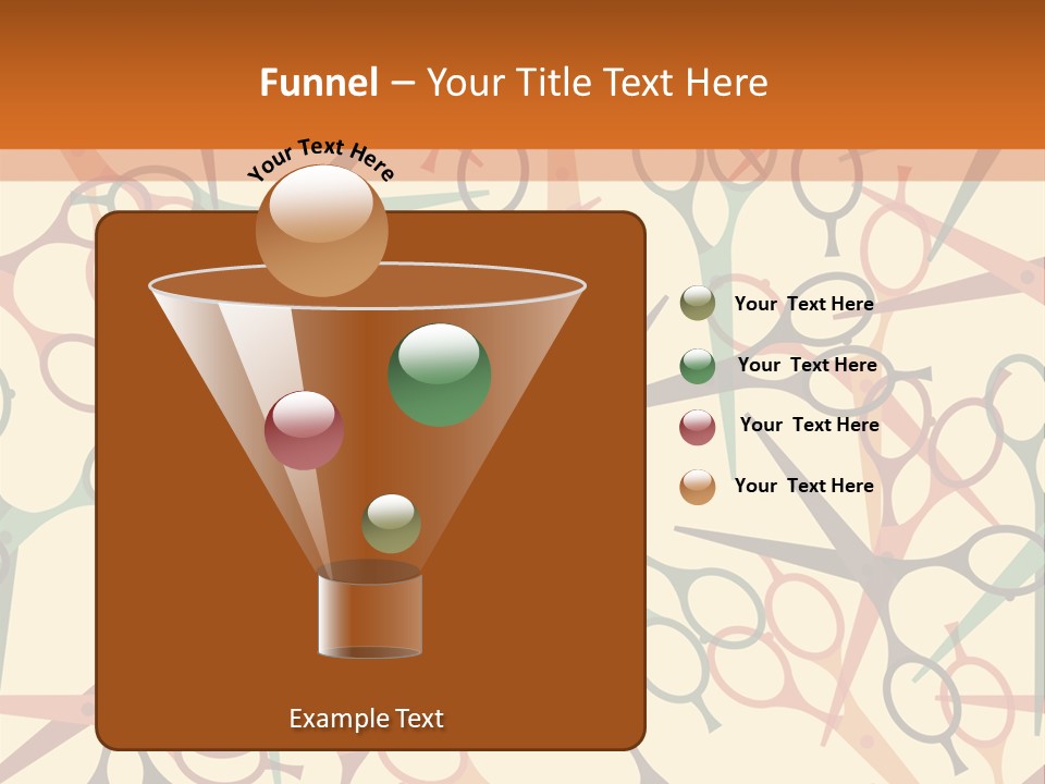 Cover Barbershop Fabric PowerPoint Template