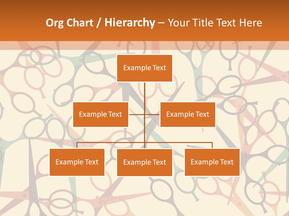 Cover Barbershop Fabric PowerPoint Template