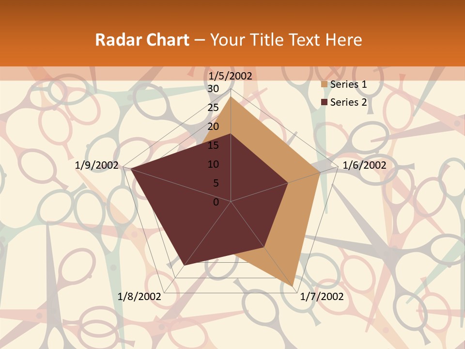 Cover Barbershop Fabric PowerPoint Template