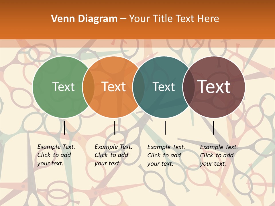 Cover Barbershop Fabric PowerPoint Template