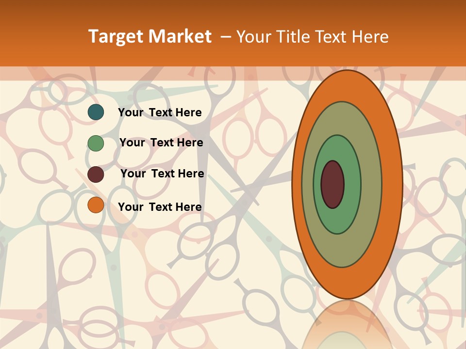 Cover Barbershop Fabric PowerPoint Template