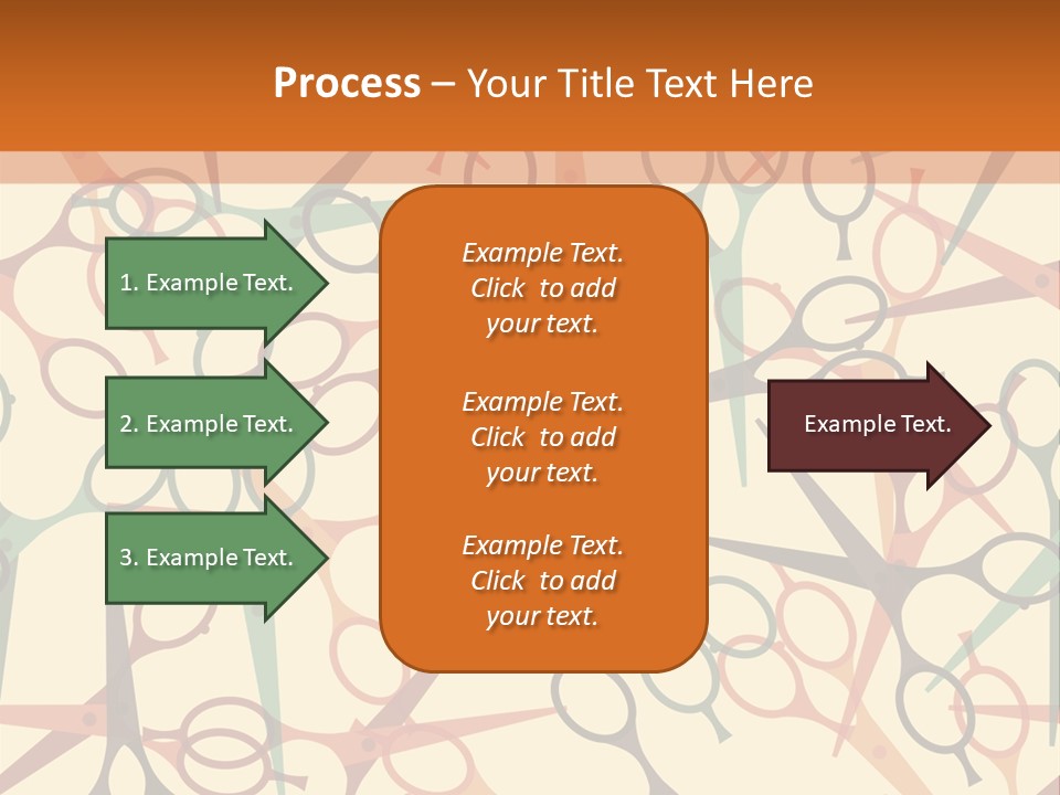 Cover Barbershop Fabric PowerPoint Template