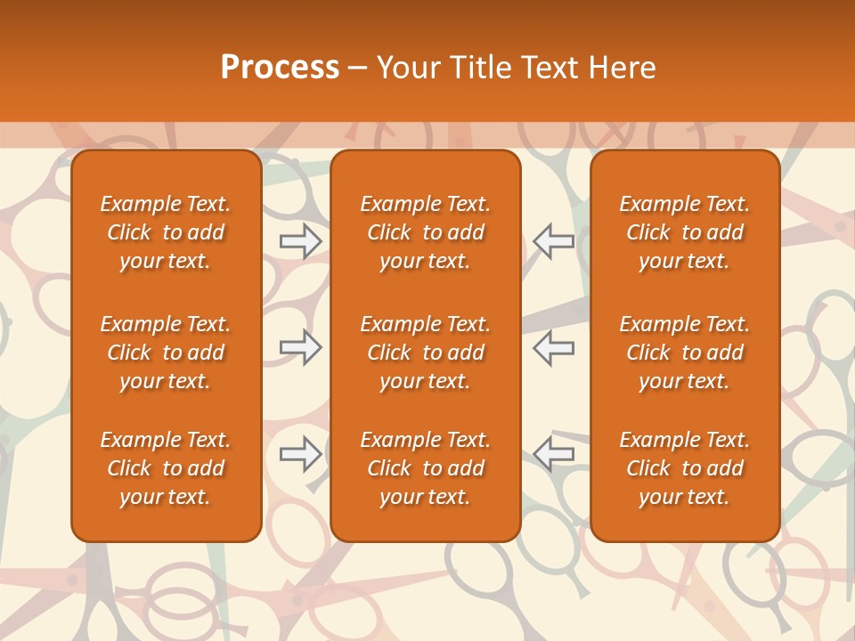 Cover Barbershop Fabric PowerPoint Template