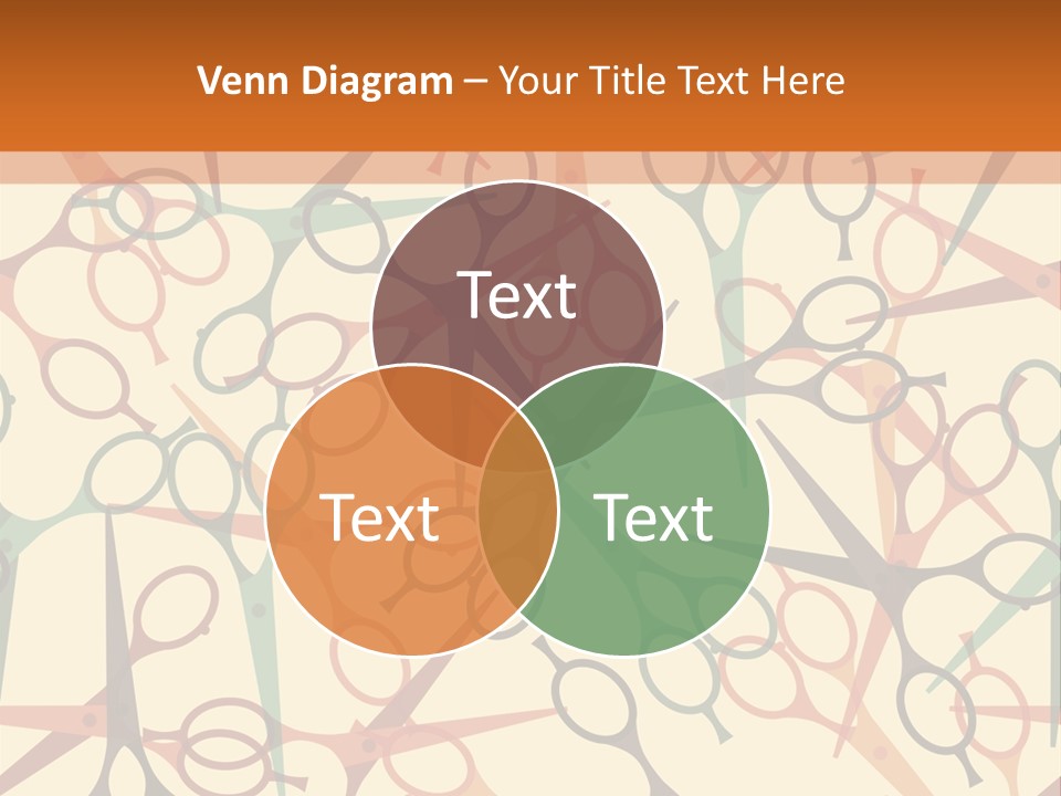 Cover Barbershop Fabric PowerPoint Template