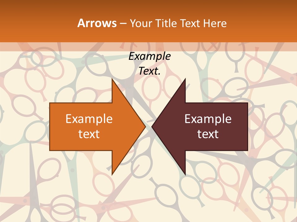 Cover Barbershop Fabric PowerPoint Template