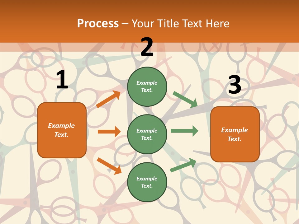 Cover Barbershop Fabric PowerPoint Template