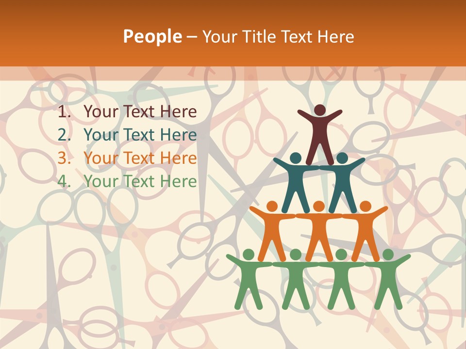 Cover Barbershop Fabric PowerPoint Template