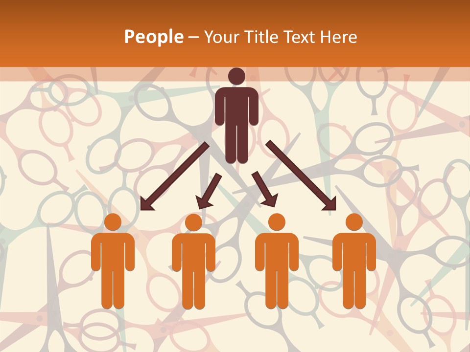 Cover Barbershop Fabric PowerPoint Template