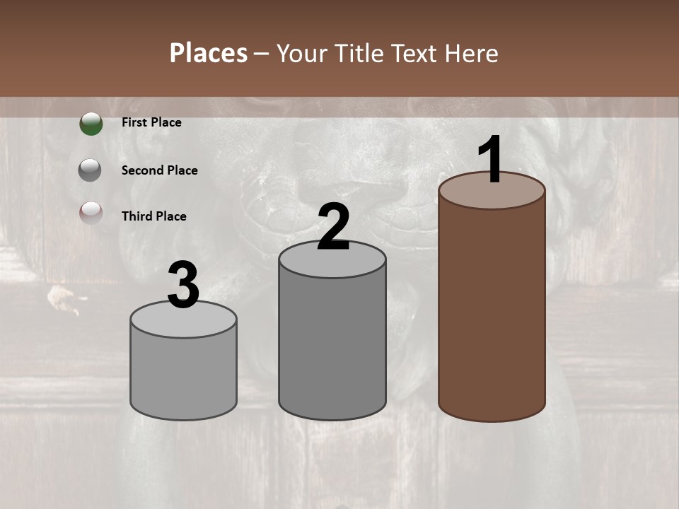 Worn Sculpted Panelled PowerPoint Template