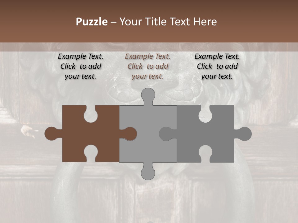 Worn Sculpted Panelled PowerPoint Template