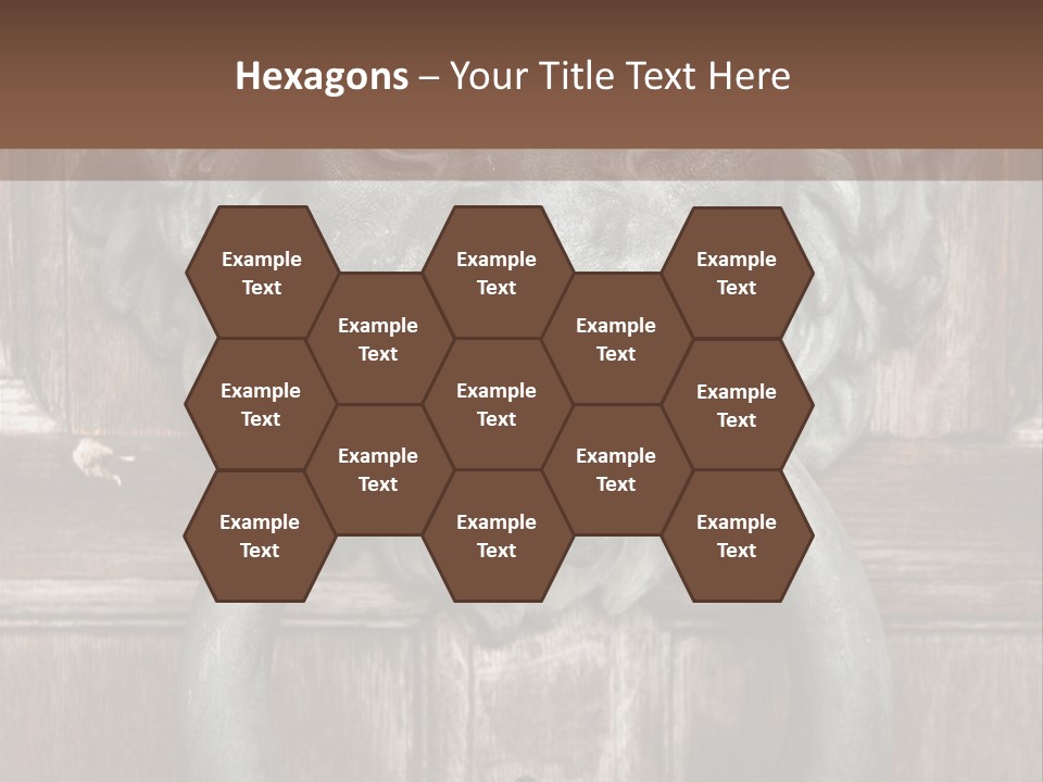 Worn Sculpted Panelled PowerPoint Template