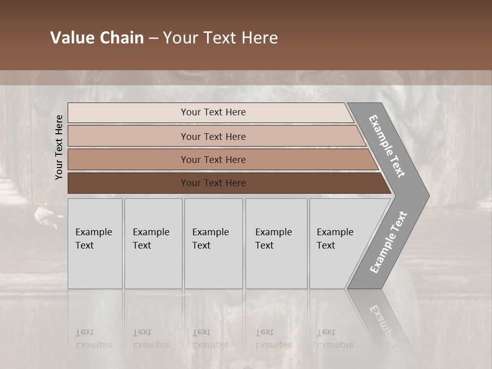 Worn Sculpted Panelled PowerPoint Template