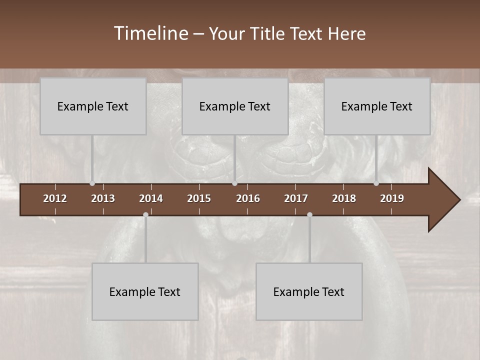 Worn Sculpted Panelled PowerPoint Template