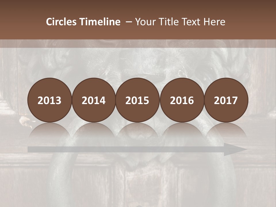 Worn Sculpted Panelled PowerPoint Template