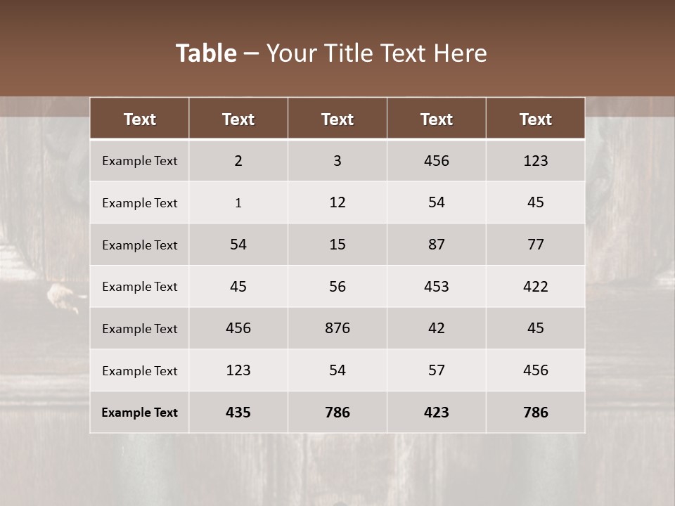 Worn Sculpted Panelled PowerPoint Template