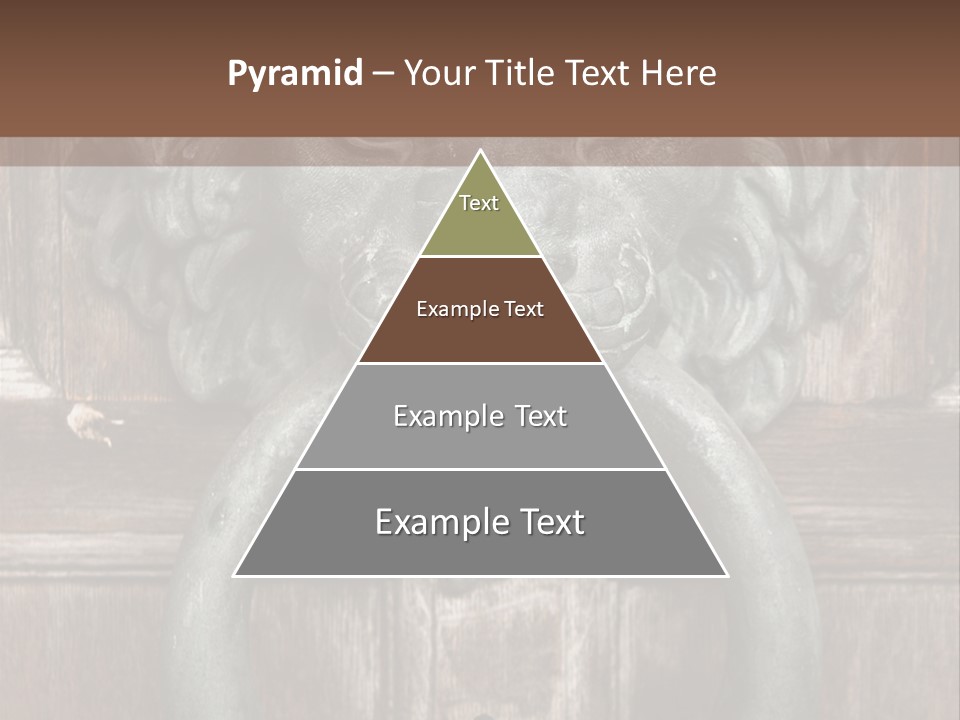 Worn Sculpted Panelled PowerPoint Template