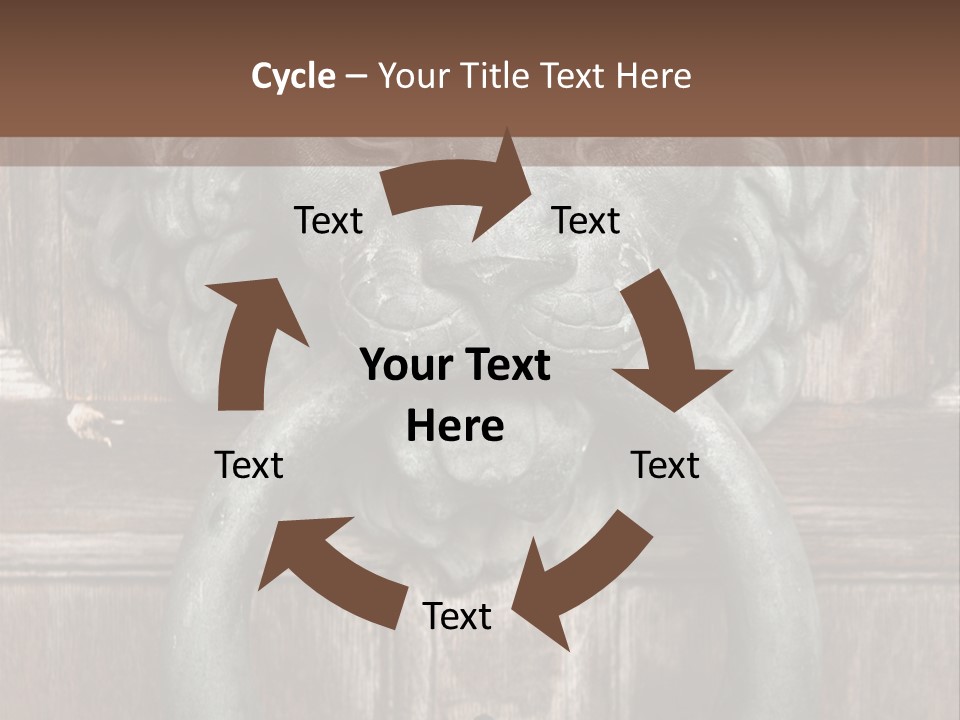 Worn Sculpted Panelled PowerPoint Template