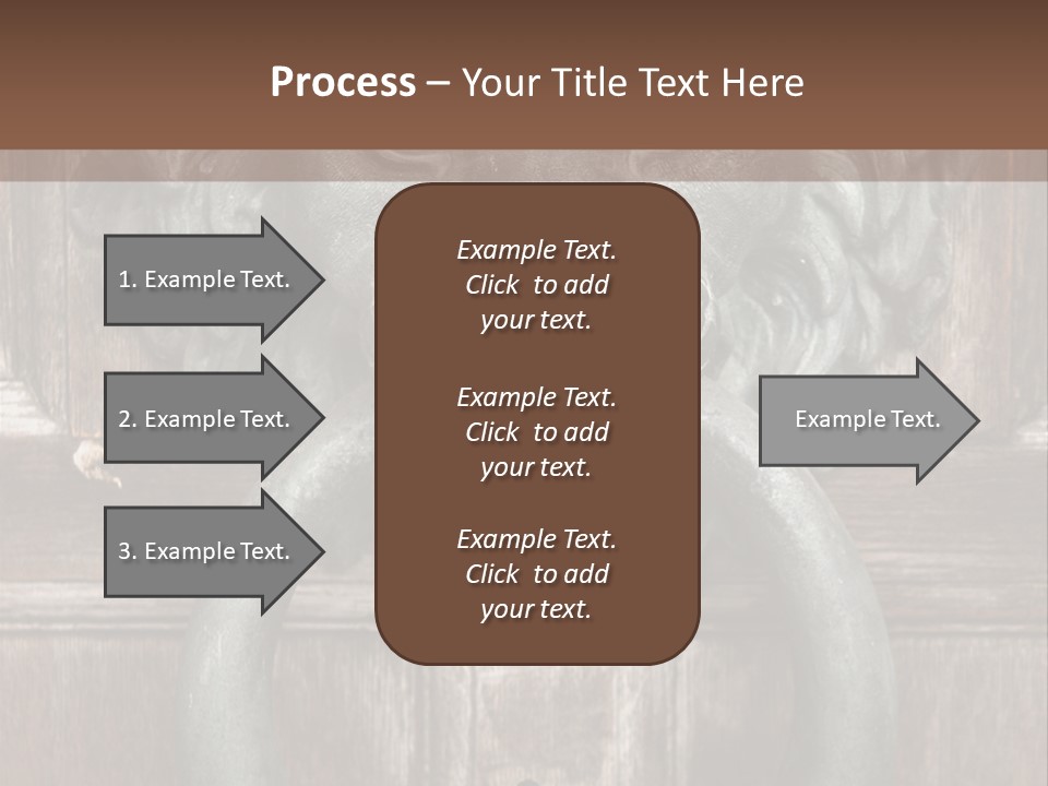 Worn Sculpted Panelled PowerPoint Template