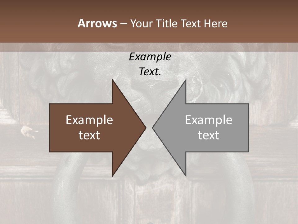 Worn Sculpted Panelled PowerPoint Template