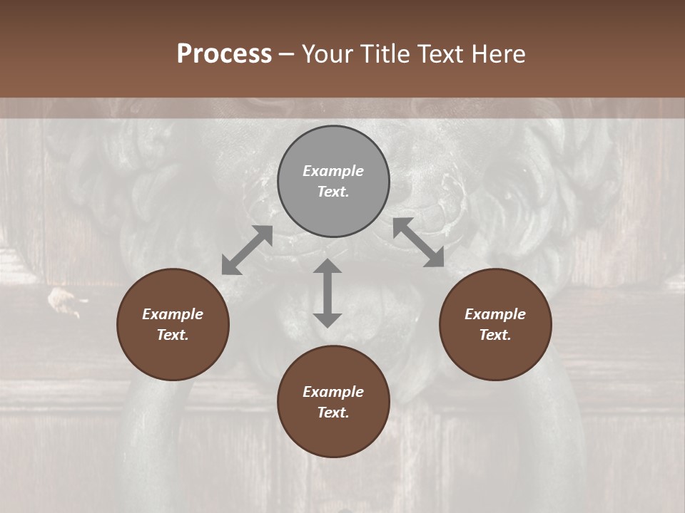 Worn Sculpted Panelled PowerPoint Template