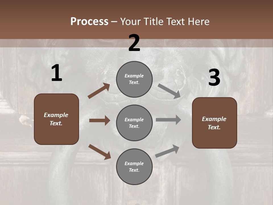 Worn Sculpted Panelled PowerPoint Template