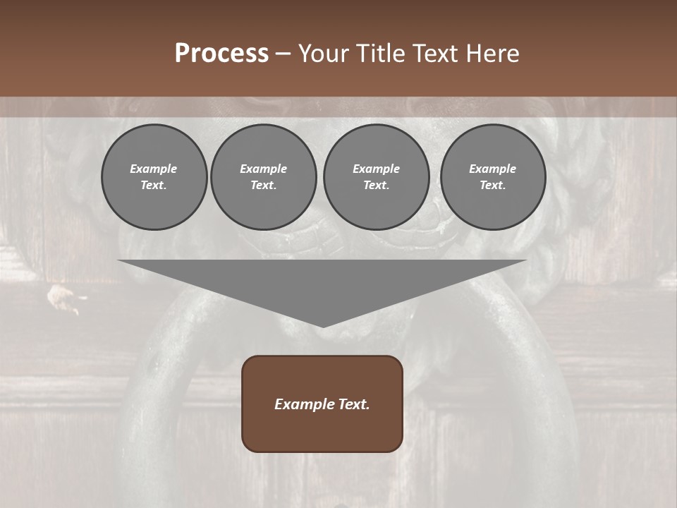 Worn Sculpted Panelled PowerPoint Template