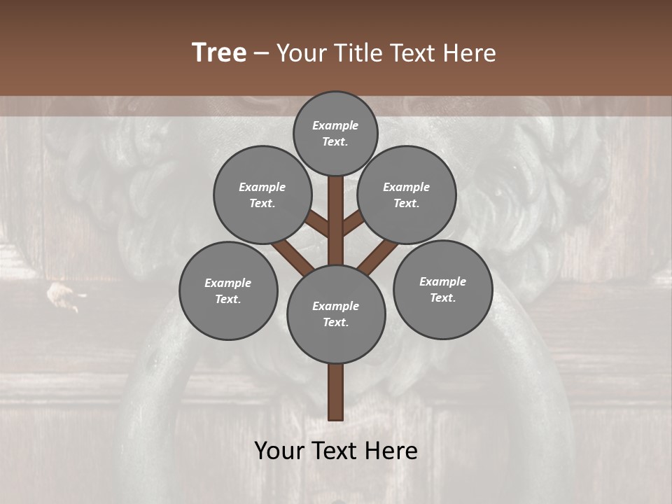 Worn Sculpted Panelled PowerPoint Template