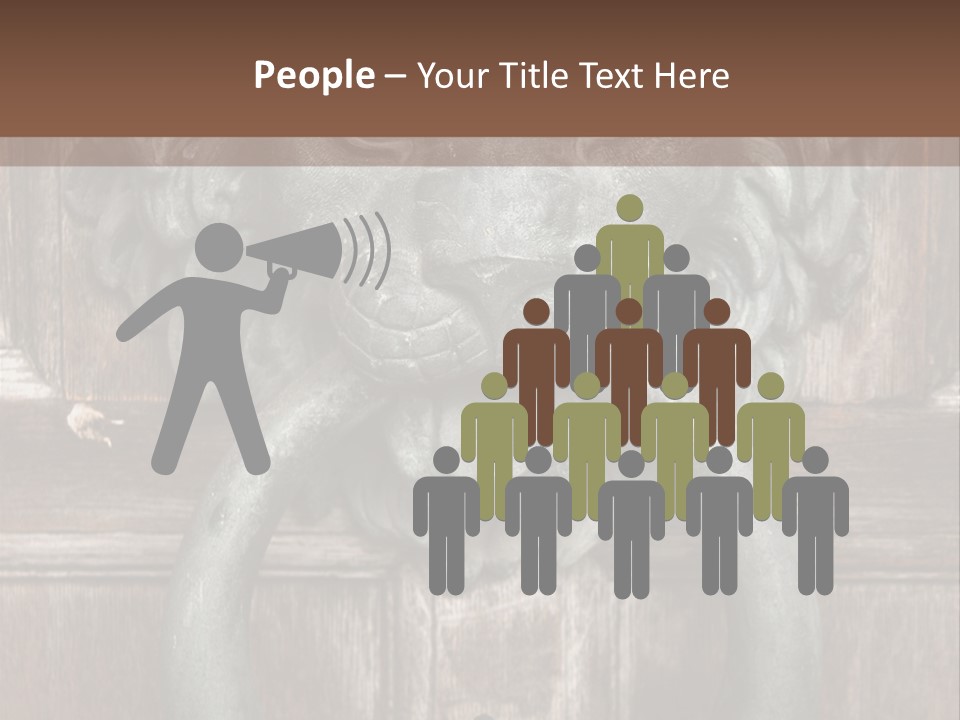 Worn Sculpted Panelled PowerPoint Template