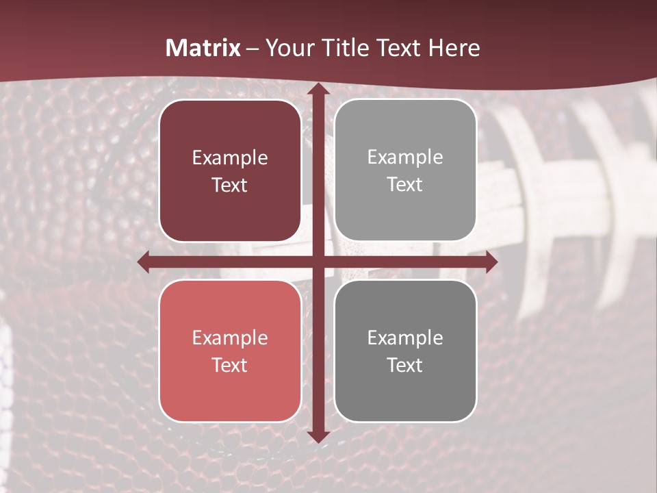 Ball Pass American PowerPoint Template