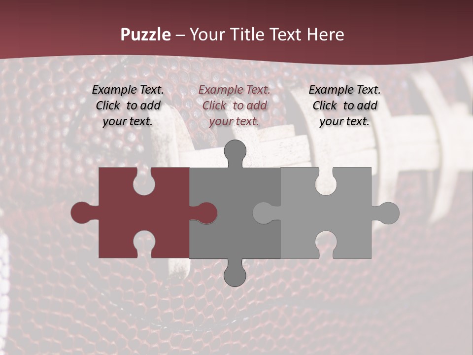 Ball Pass American PowerPoint Template