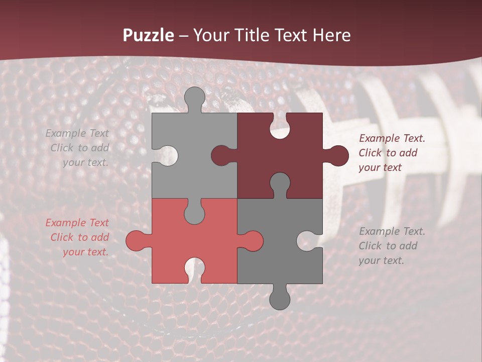 Ball Pass American PowerPoint Template