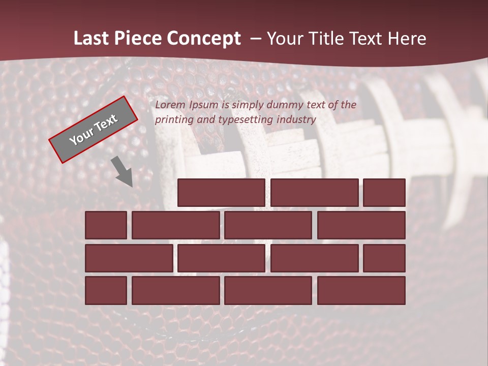 Ball Pass American PowerPoint Template