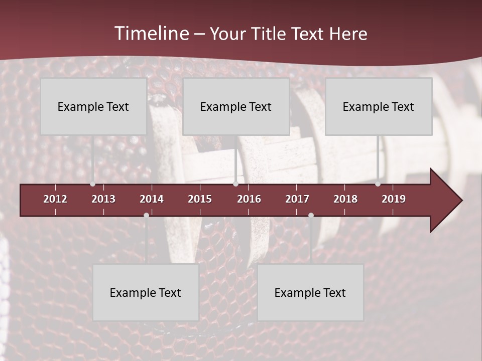 Ball Pass American PowerPoint Template