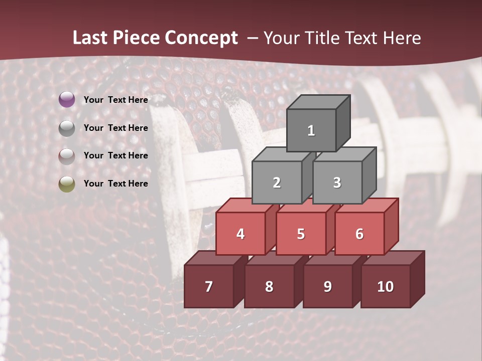 Ball Pass American PowerPoint Template