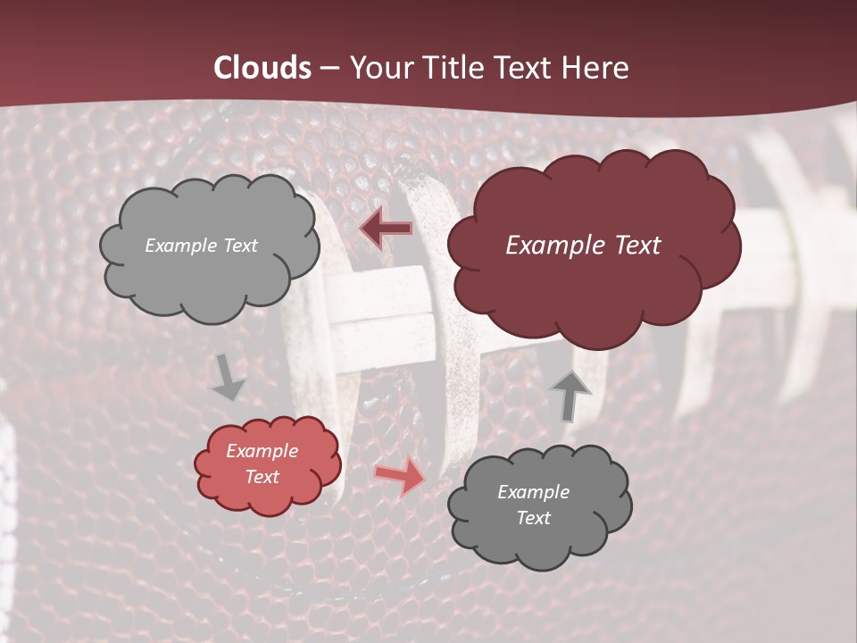 Ball Pass American PowerPoint Template
