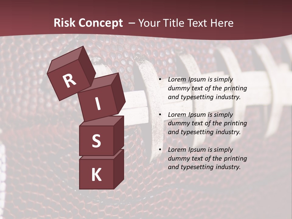 Ball Pass American PowerPoint Template