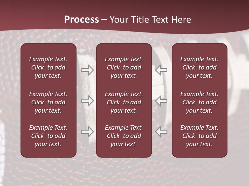 Ball Pass American PowerPoint Template