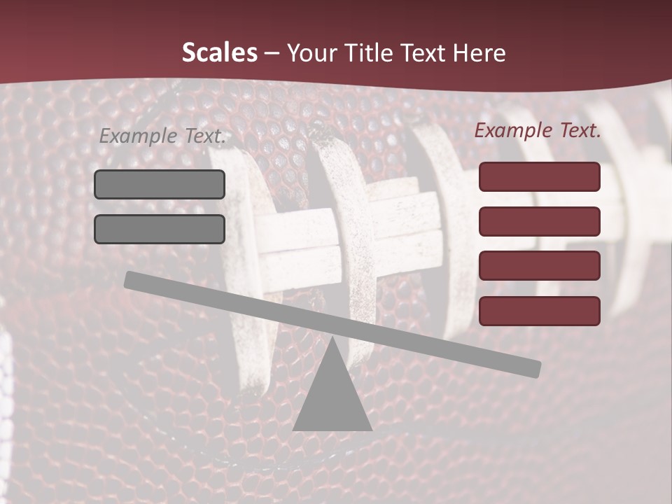 Ball Pass American PowerPoint Template