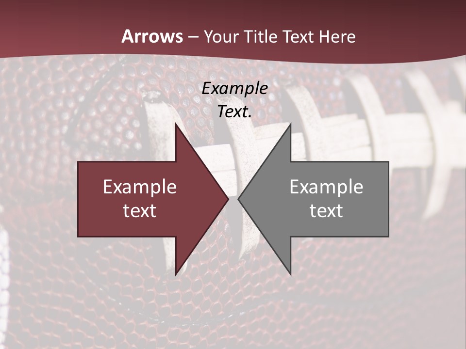 Ball Pass American PowerPoint Template