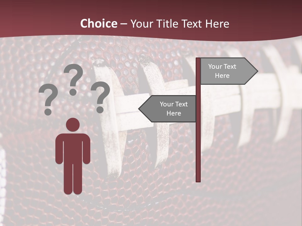 Ball Pass American PowerPoint Template