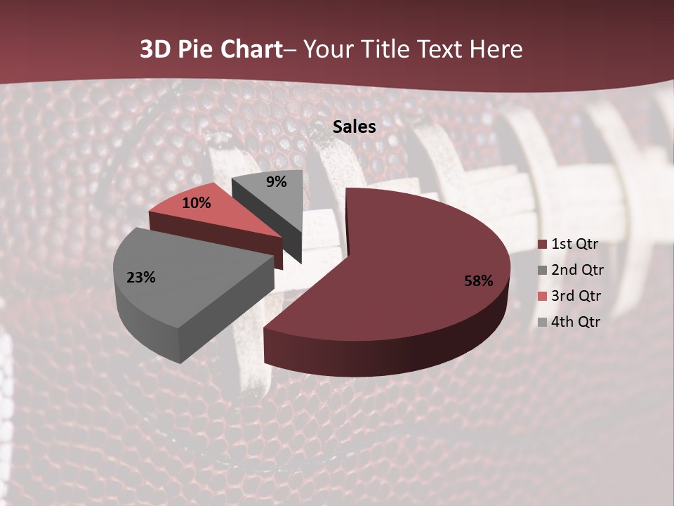 Ball Pass American PowerPoint Template
