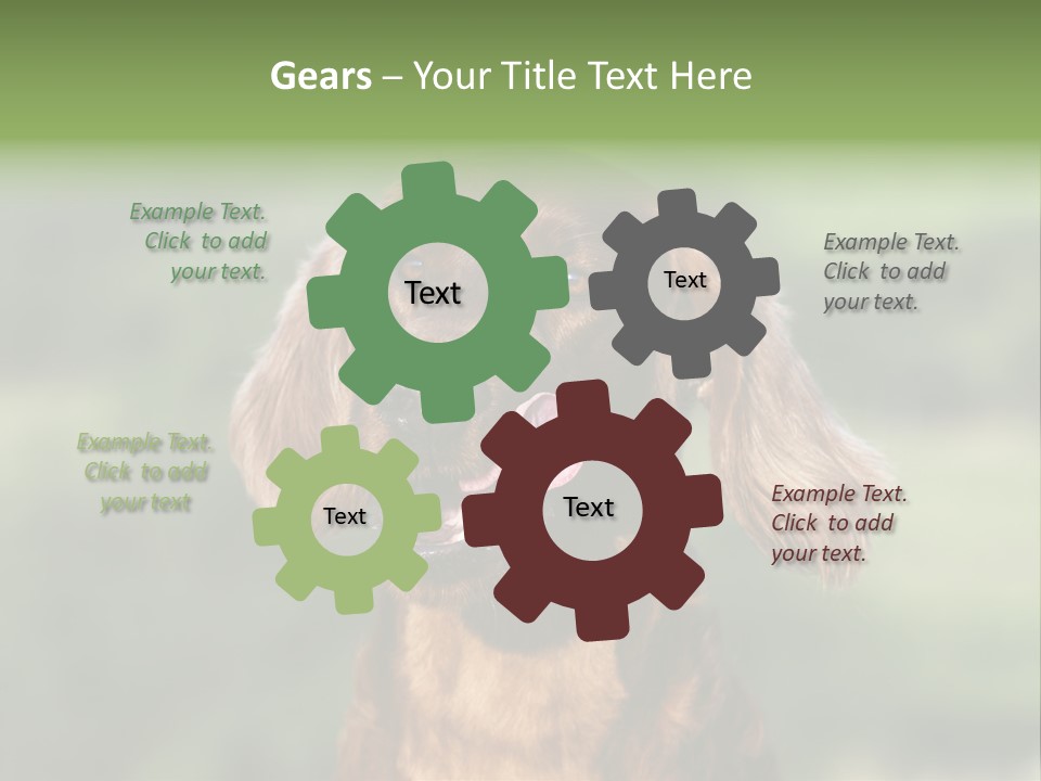 Cute Lick Lip PowerPoint Template