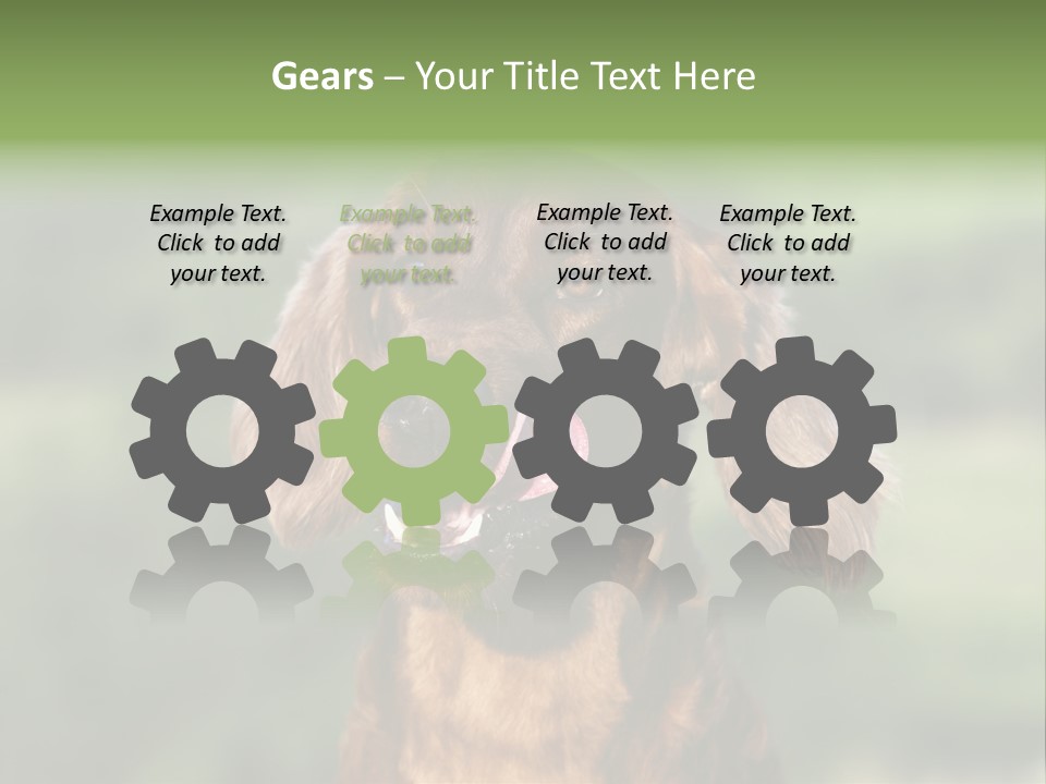 Cute Lick Lip PowerPoint Template