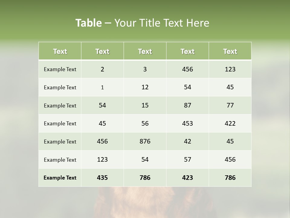 Cute Lick Lip PowerPoint Template
