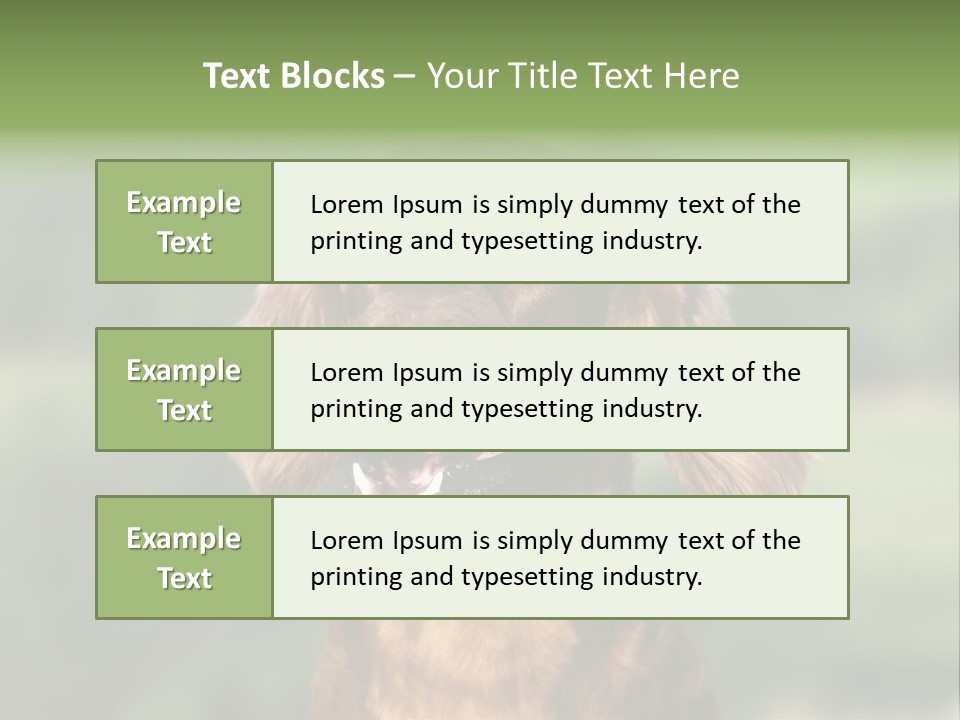 Cute Lick Lip PowerPoint Template