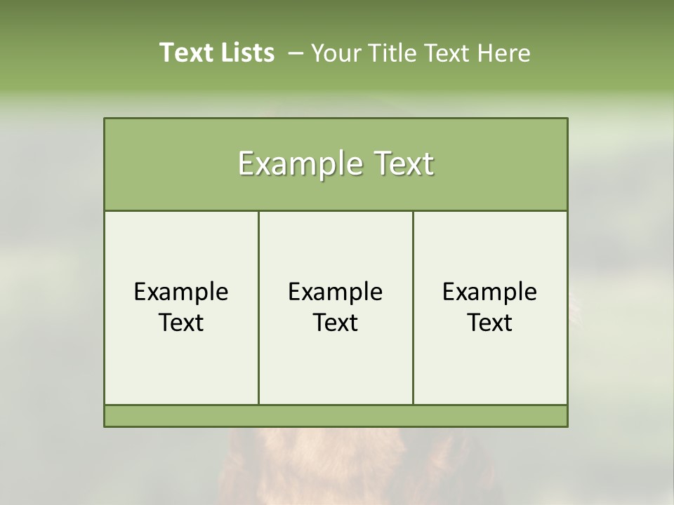 Cute Lick Lip PowerPoint Template