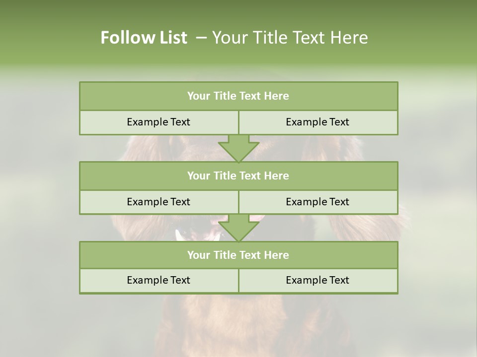 Cute Lick Lip PowerPoint Template